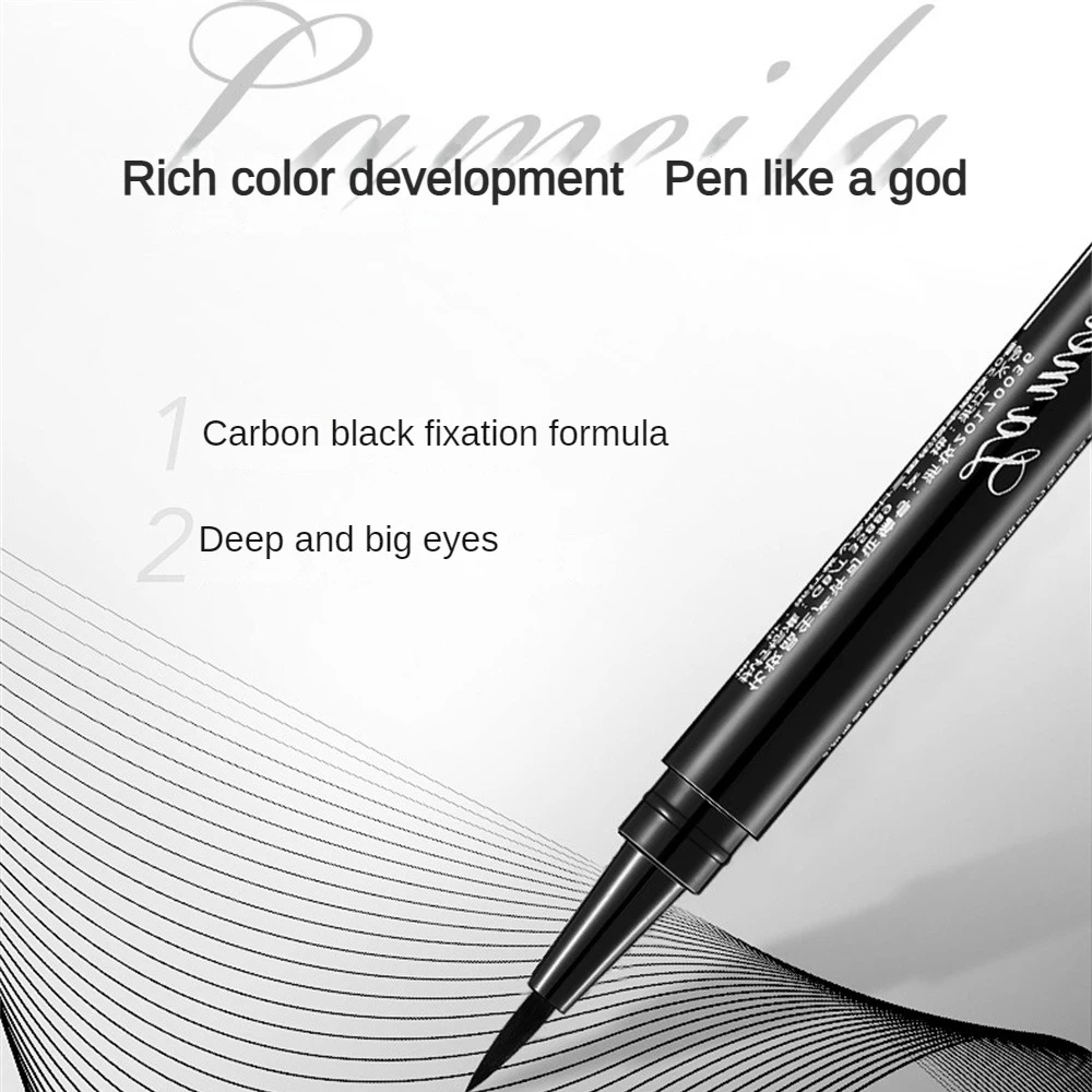 Жидкая подводка для глаз LAMEILA водостойкая стойкая гладкая начинающих