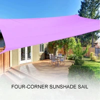 2x3m outdoor sunshade sail four corner waterproof sail uv awning suitable for swimming pool courtyard garden backyard