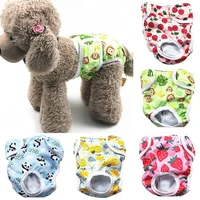 dog diaper pants sanitary physiological pant washable female dog underwear dog wraps doggy panty pet supplies
