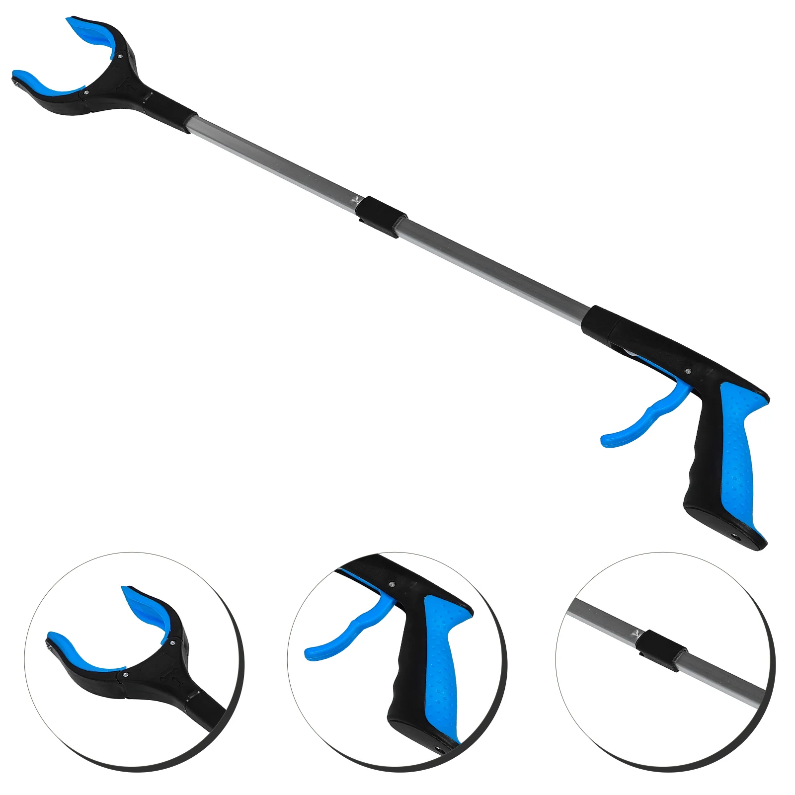 

Portable Folding Trash Can Nippers Tool Grabber Stick Aluminum Alloy Heavy Duty