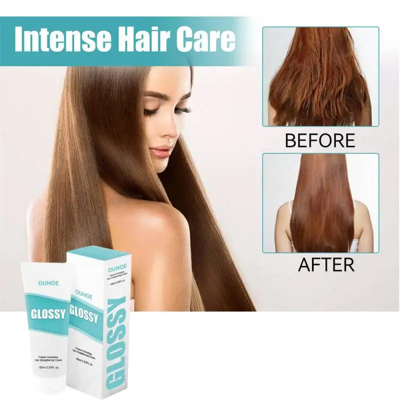 

Крем для коррекции прямых и протеиновых волос, 60 мл