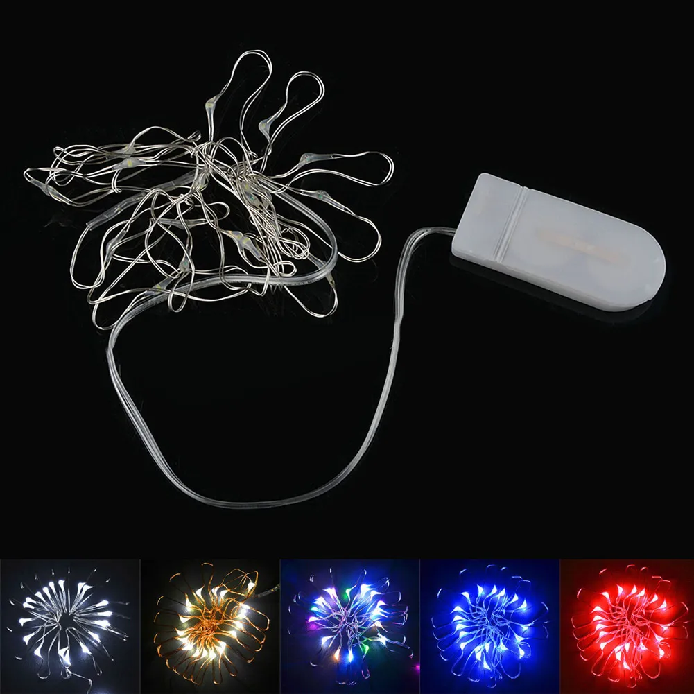 

20 Leds Decoration Lights String Waterproof Flashing Lights Wedding Party Decoration Fancy Lighting