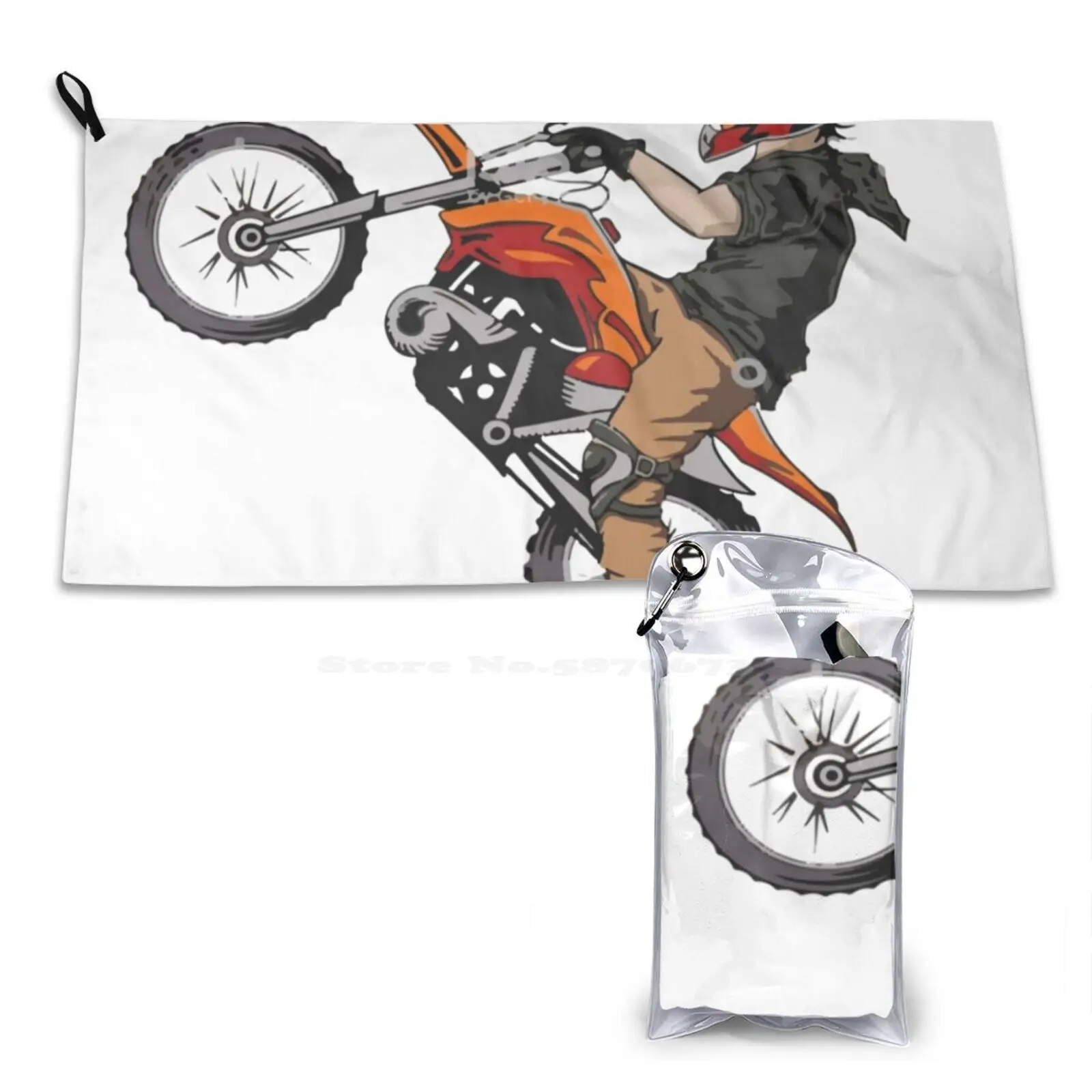 Мягкое полотенце из микрофибры для лица Motors Davidson логотип мотоцикла ретро