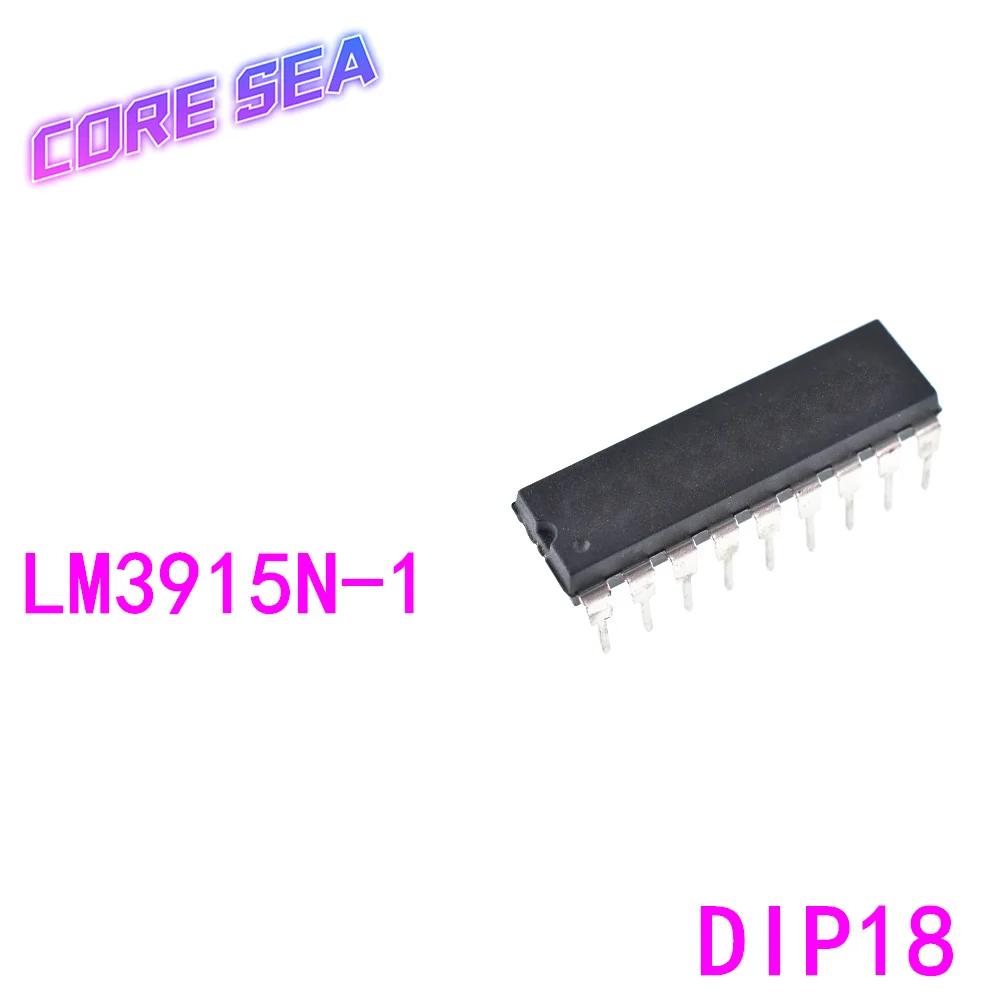 

10PCS LM3915N-1 LED bar chart display driver chip in-line DIP18 LM3915