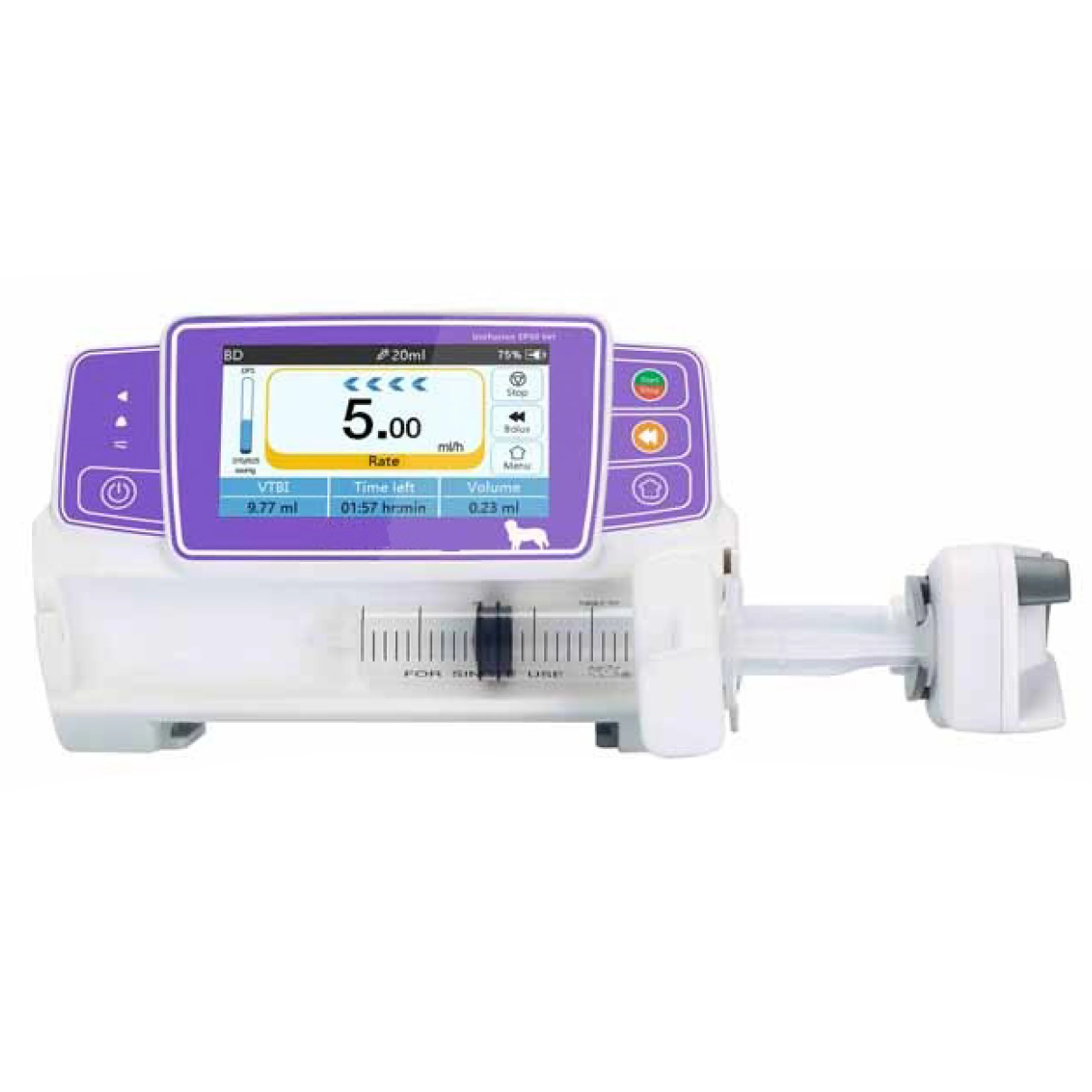 

IN-SP50 ICEN animal Automatic Micro Intravenous Touch Screen Syringe Driver