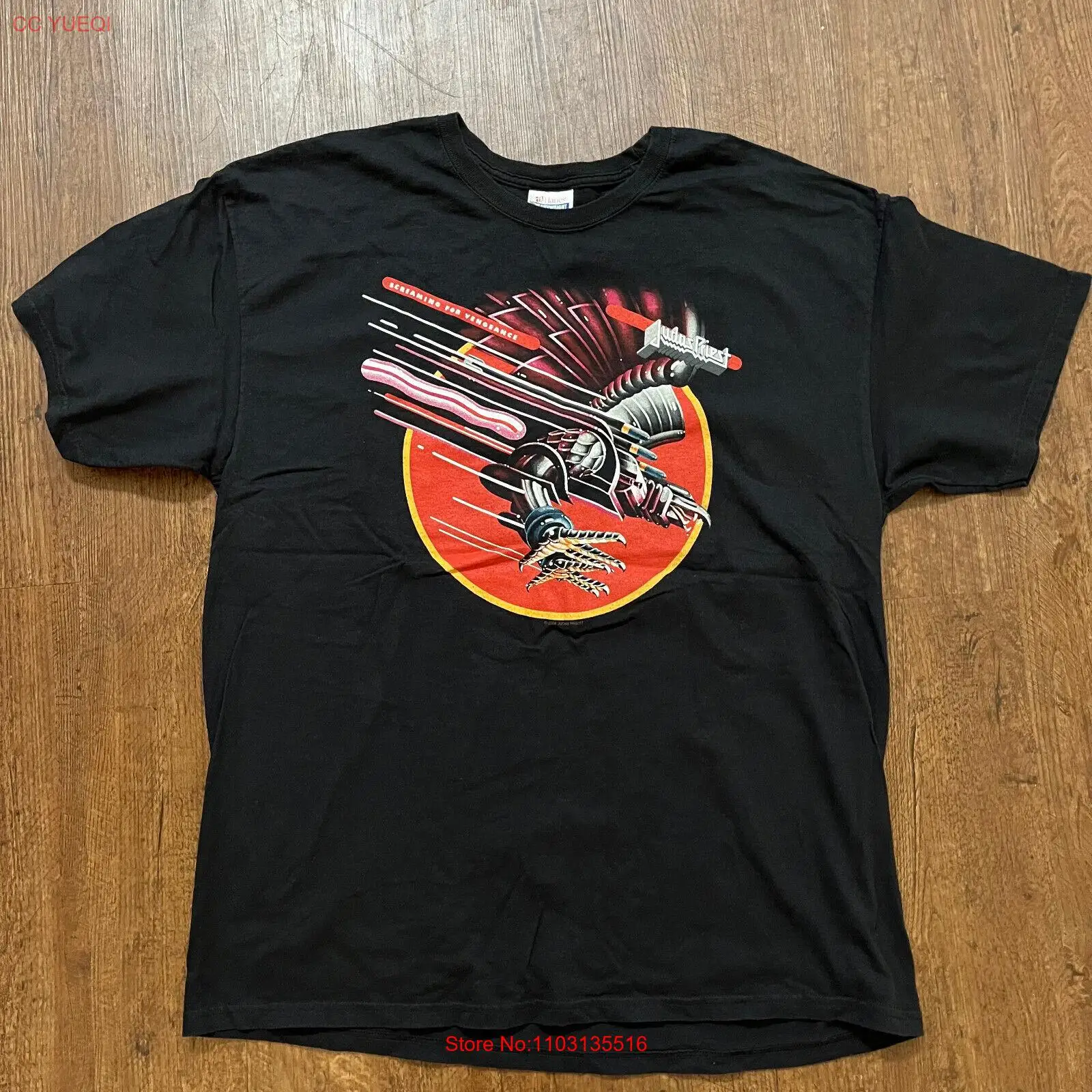 Футболка Judas Priest Screaming For Vengeance из хлопка