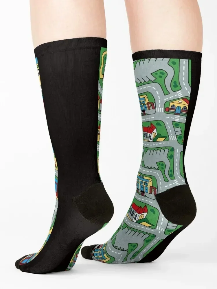 Автомобильный городской ковер дорожный коврик 90-х годов ностальгические