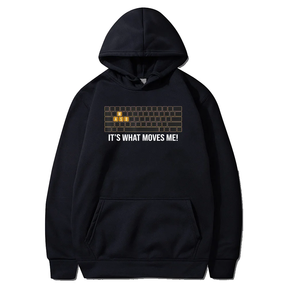 

Геймерская клавиатура WASD для ПК, Отличный пуловер для игр, худи Baju Musim Dingin Sudadera