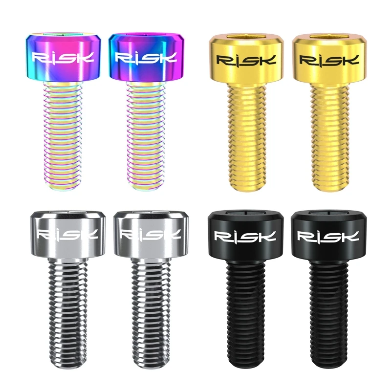 

Bike M5 x 14mm Shift Derailleur Lever Fixing Bolts Titanium Alloy Screws