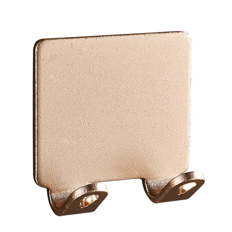 Алюминиевый крючок для пальто без отверстий одежды настенный в ванной комнате