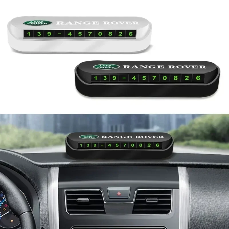 Автомобильная временная парковочная карта наклейка с номером телефона табличка