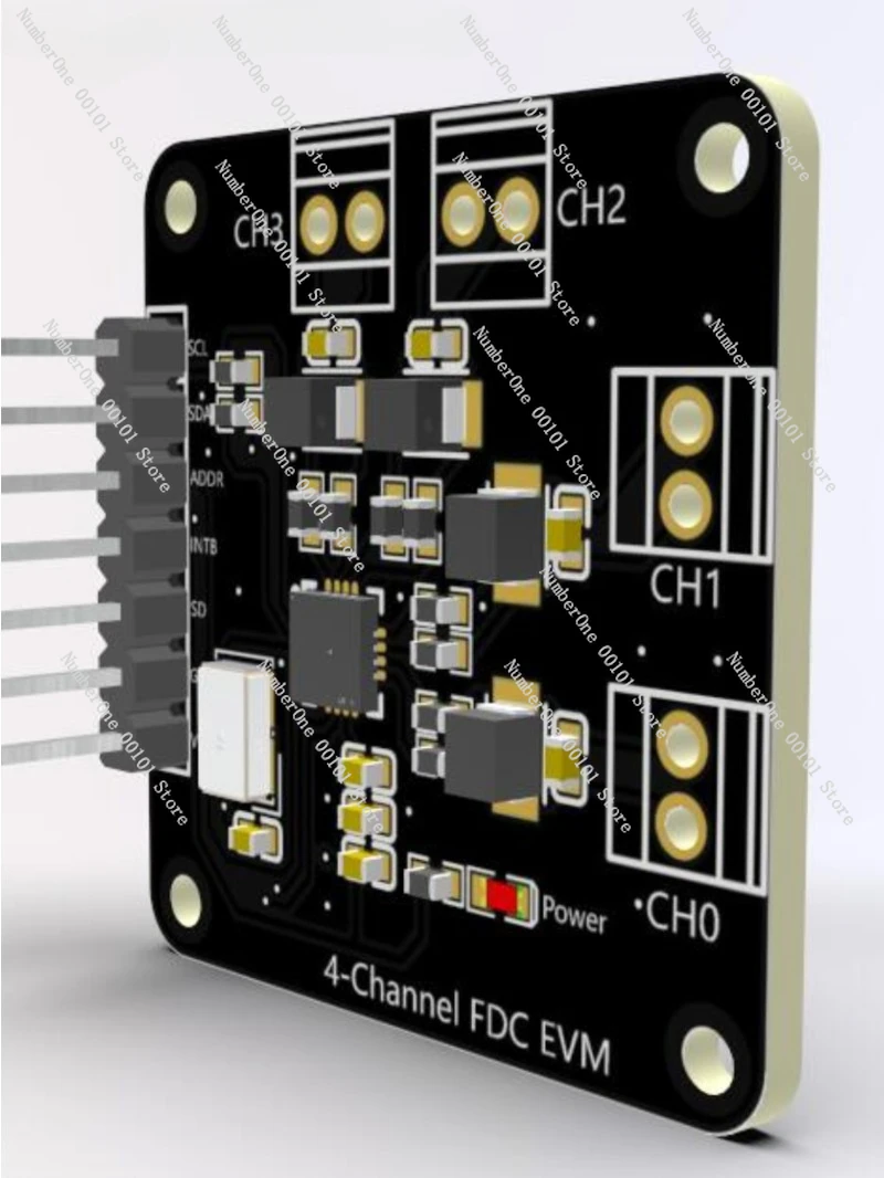 Модуль FDC2214 емкостный датчик электронный дизайн соревнование распознавание