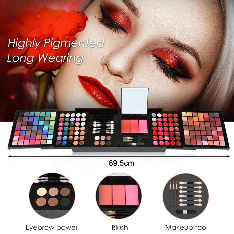 

177/74 Color Eyeshadow Blush Cosmetic Foundation Face Powder Makeup Sets Eye Shadows Palette Makeup Kit 2022 New Professional