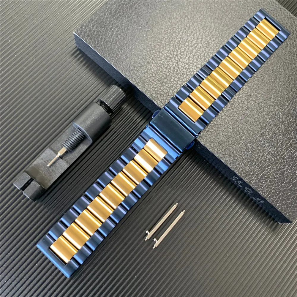 Mens Stainless Steel Strap for HUAWEI Watch GT 2 Pro Metal Band for HUAWEI Watch Bracelet Luxury Watchband Accessories 20mm 22mm