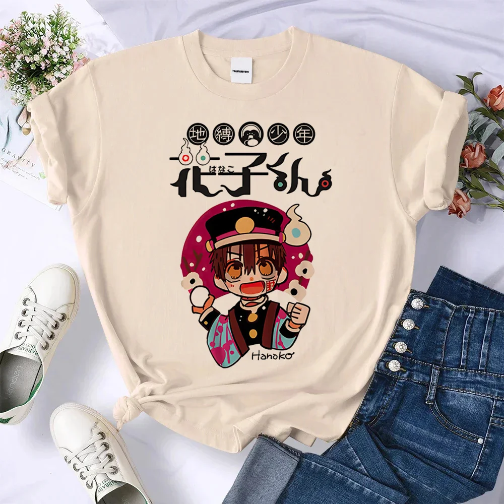 Toilet Bound Hanako Kun tshirt harajuku Grunge 2000s Comfortable Y2k University Retro Graphic korean clothes Digital