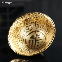 gold gilt ceramic teacup new blessing tea cups chinese style premium teacup kung fu tea set master cup tea bowl wholesale gift