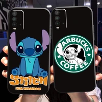 cute cartoon lilo stitch phone case for xiaomi redmi note 10 10t 10s 9 9s 9t 5g 8 8t pro redmi 10 9 9at 9t 9c 8 8a soft