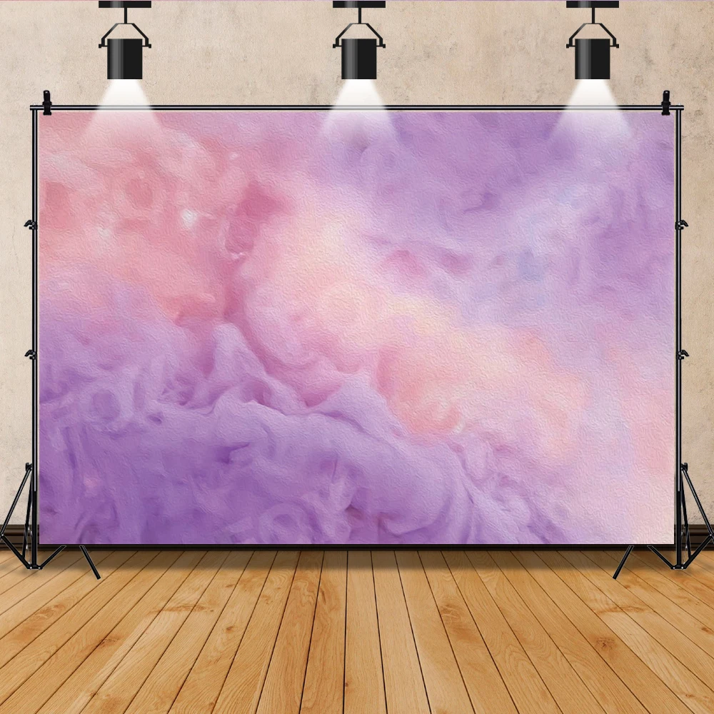 

Декоративный тканевый фон для фотосъемки с фиолетовым и красным градиентом