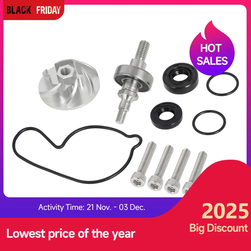 

Замените для Yamaha YFZ450 YFZ 450, крыльчатка водяного насоса, вал шестерни, полный комплект Redo