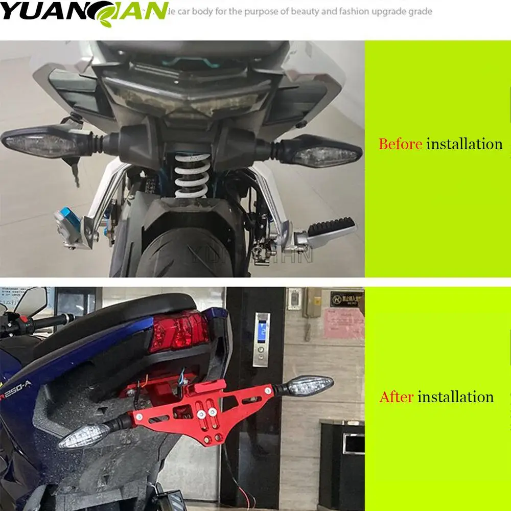 Для BMW F 650 CS F650CS 1997 1998 1999 2000 2001 2002 2003-2004 держатель для заднего номерного знака