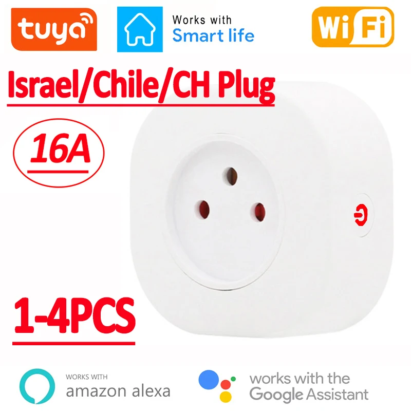 

Смарт-розетка с поддержкой Wi-Fi, 16 А