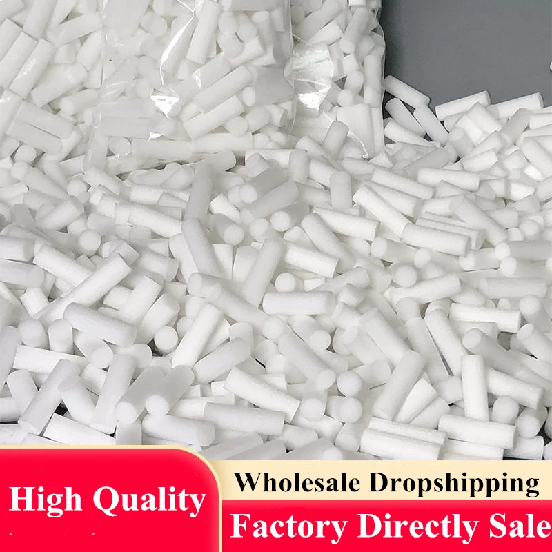 

500pcs 20*6mm Medium Slim Sized High Quality Sponge Factory Direct Sale Clean & Tidy Neatly Cropped Free Fast Shipping Wholesale