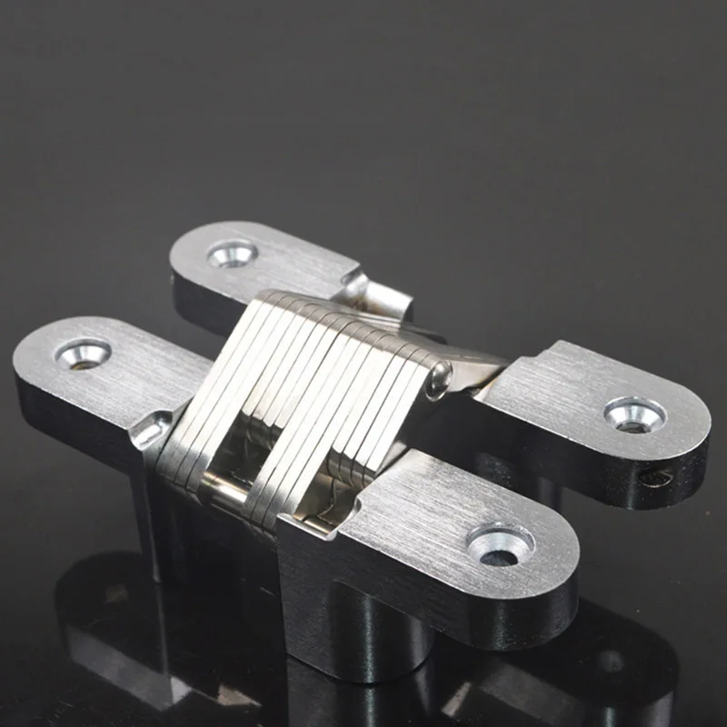

2Pcs Cross Hinges Invisible Concealed Barrel Cross Door Hinge Bearing Wooden Box For Folding Window Furniture Hardware
