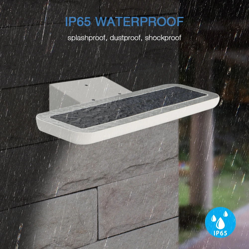 Светодиодная уличная лампа на солнечной батарее Водонепроницаемый умный