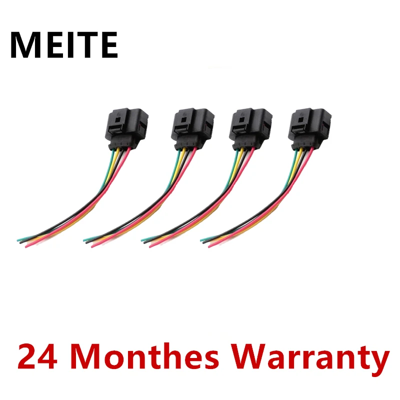 

4 шт./комплект, жгут подключения катушки зажигания двигателя для Audi A3 A4 A5 A6 TT для VW Passat Jetta Golf 1J0973724