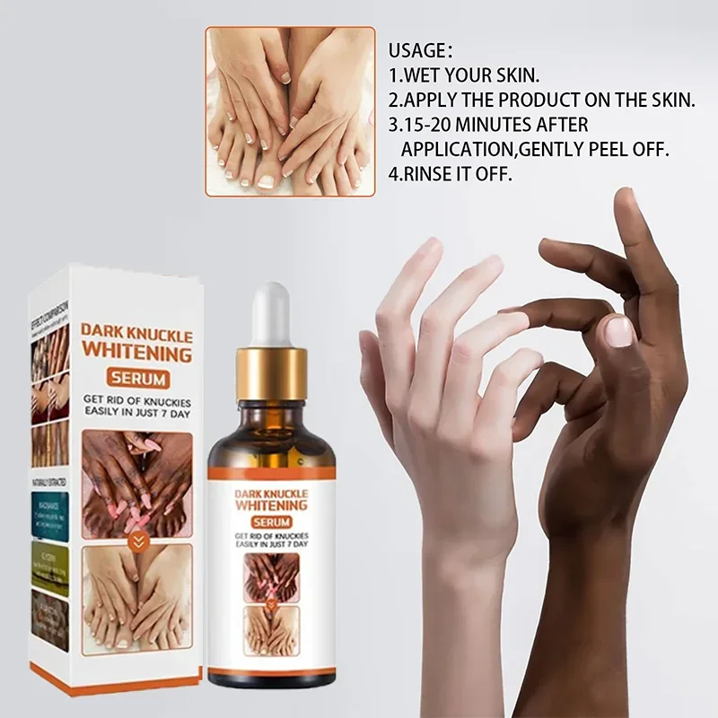 Отбеливающая Сыворотка для тела отбеливающая масляная суставов осветляющая