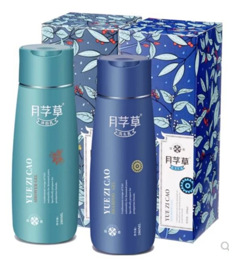 

2 Bottles Shower Gel Shampoo For Women High Quality Fragrant Shower Gel Shampoo Gift Package Long Lasting Fragrance
