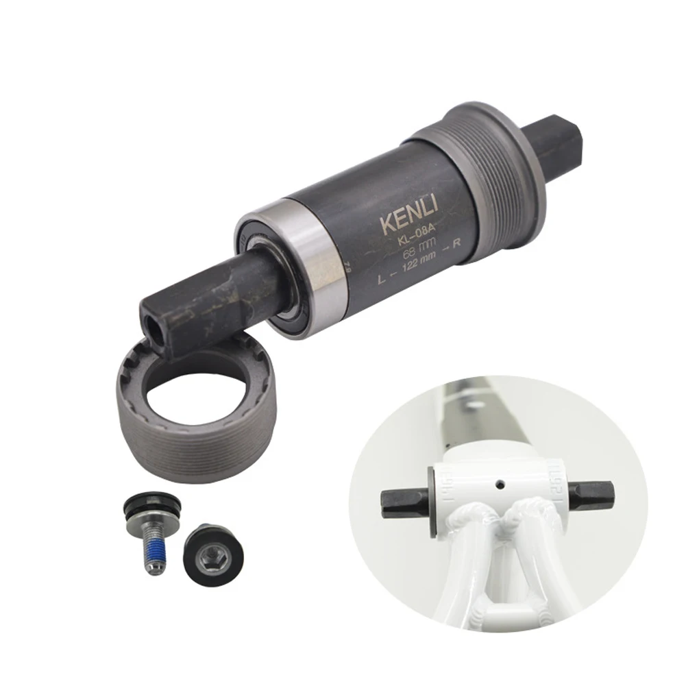 

Bicycle BSA Bottom Bracket 113/120/122mm Quare Hole Crank BB For Square Crankset Bike Bottom Bracket Durable Accessories