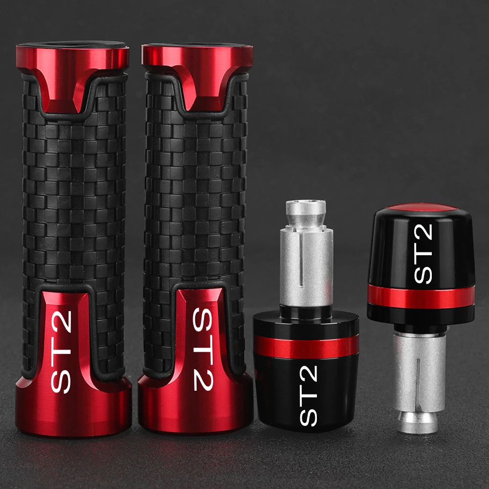 

Motorcycle 7/8''22MM CNC Handle Bar Cap End Plugs Handlebar Grips FOR DUCATI ST2 ST3 ST4 2020 2021 2022 2023 All Years Accessory