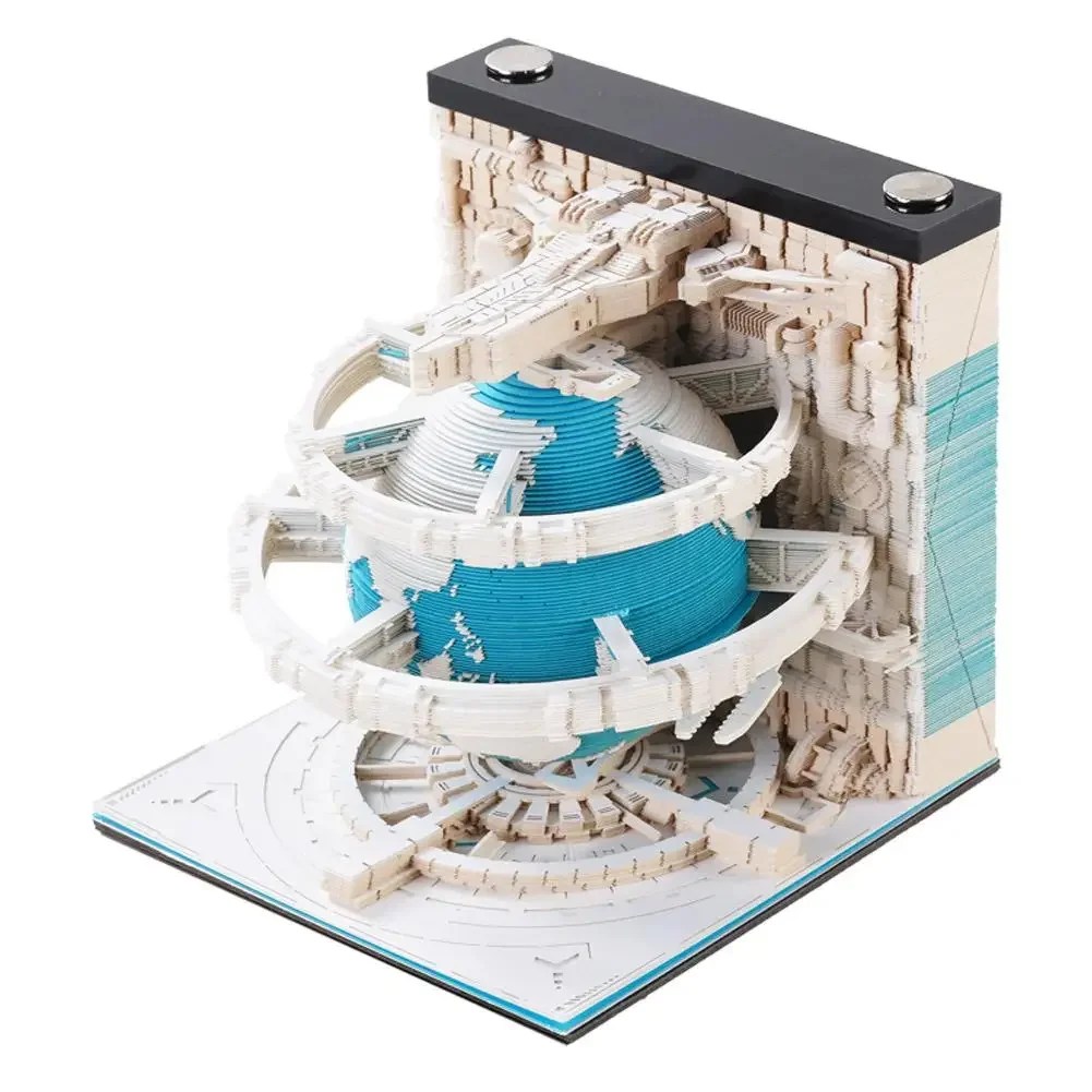 

3D календарный блокнот с отрывными страницами