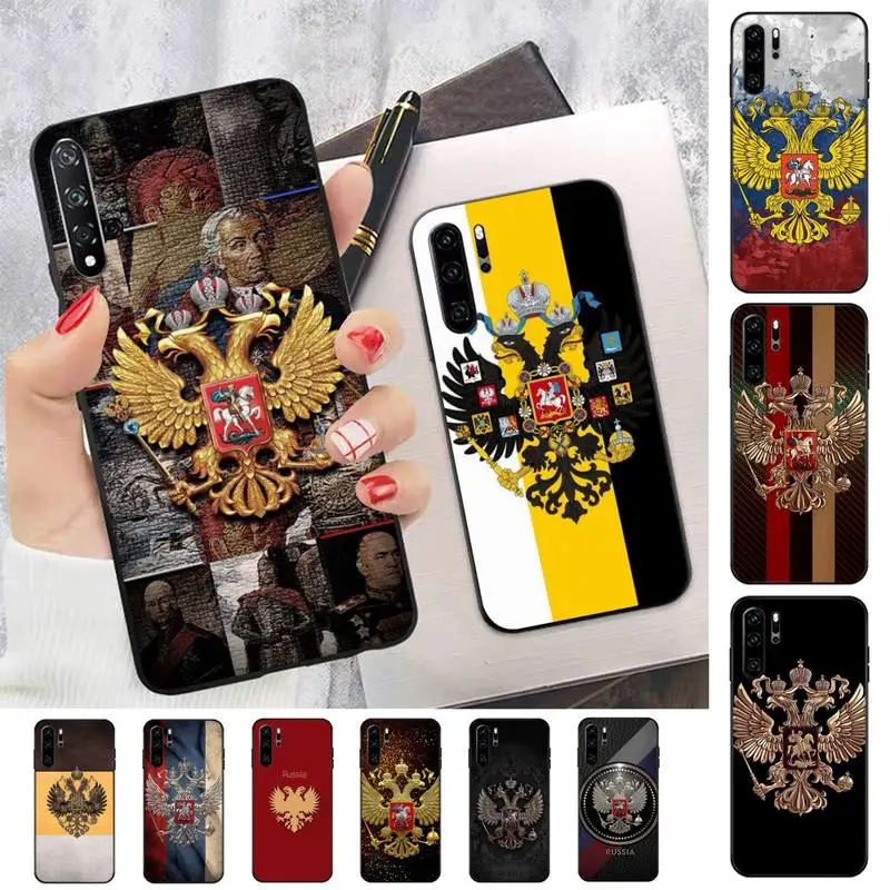 

Russia Russian Flags Emblem Phone Case for Huawei P30 40 20 10 8 9 lite pro plus Psmart2019