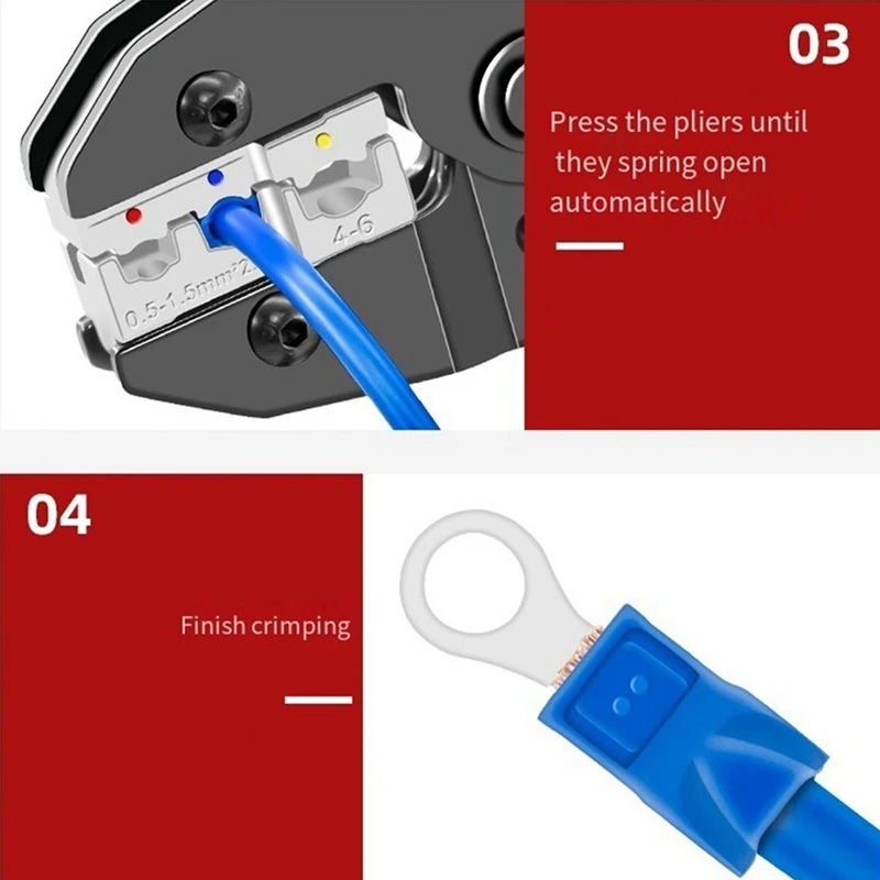 HS-30J Многофункциональные обжимные клещи Набор обжимных клещей Холодный пресс