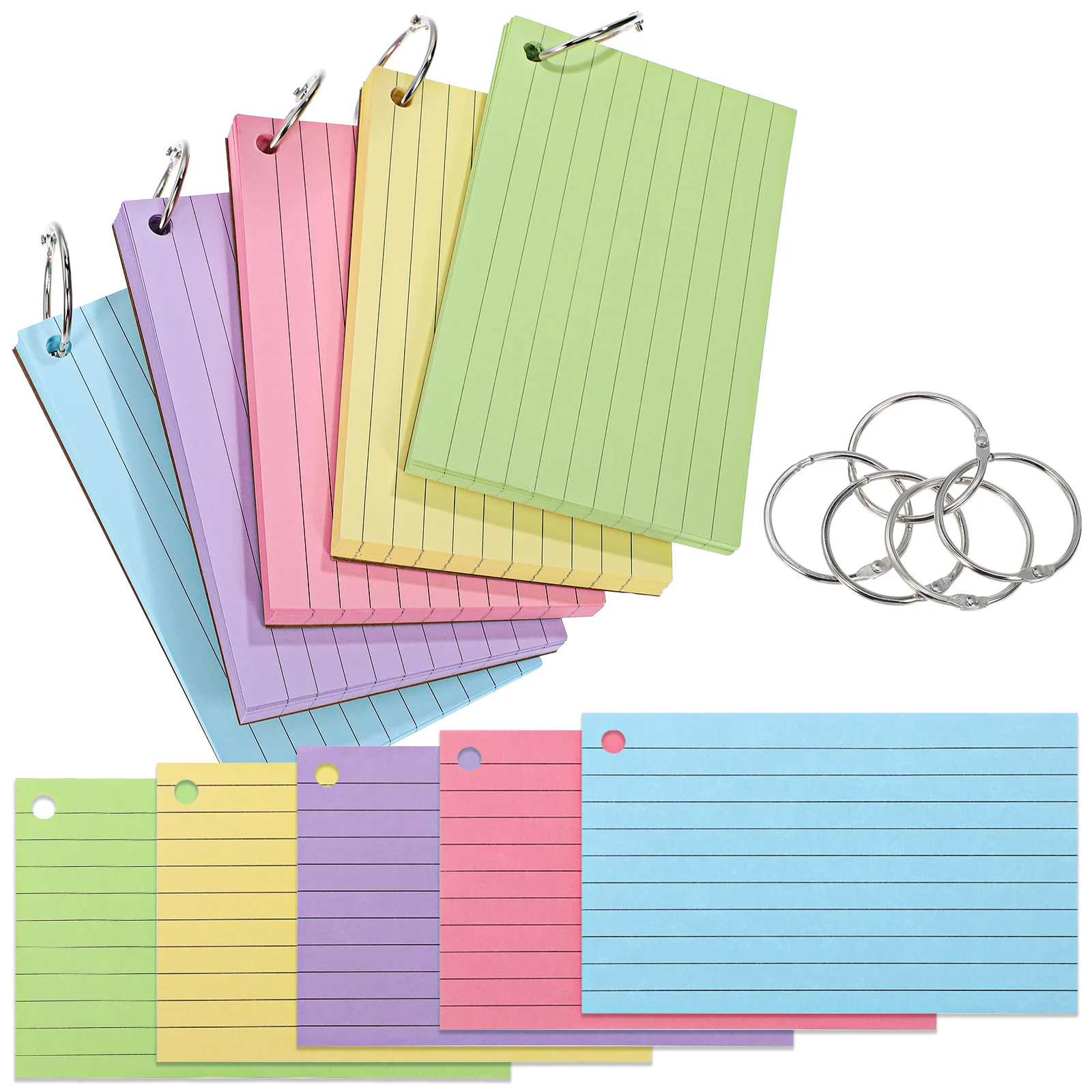 500 шт. учебные карты мини-американский индекс липкие заметки офисные закладки для