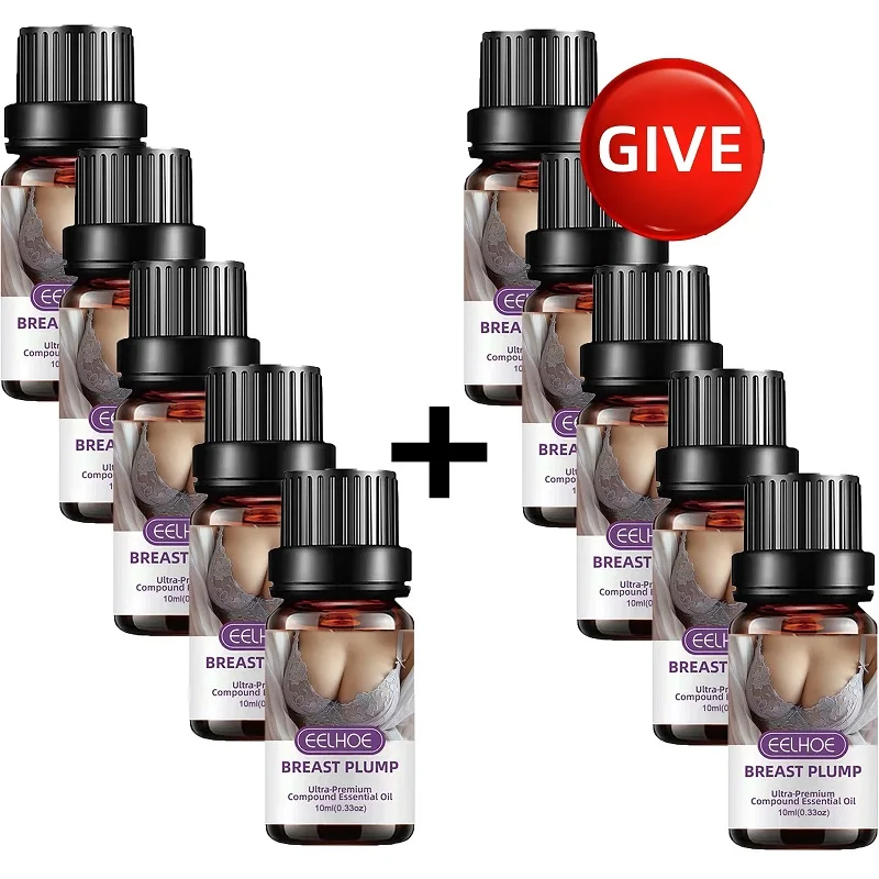 

100% Natural Breast Enlargement Essential Oil Chest Lift Firm Enhancer Serum Buttock Plump Growth Massage Boobs Bigger Bust Care