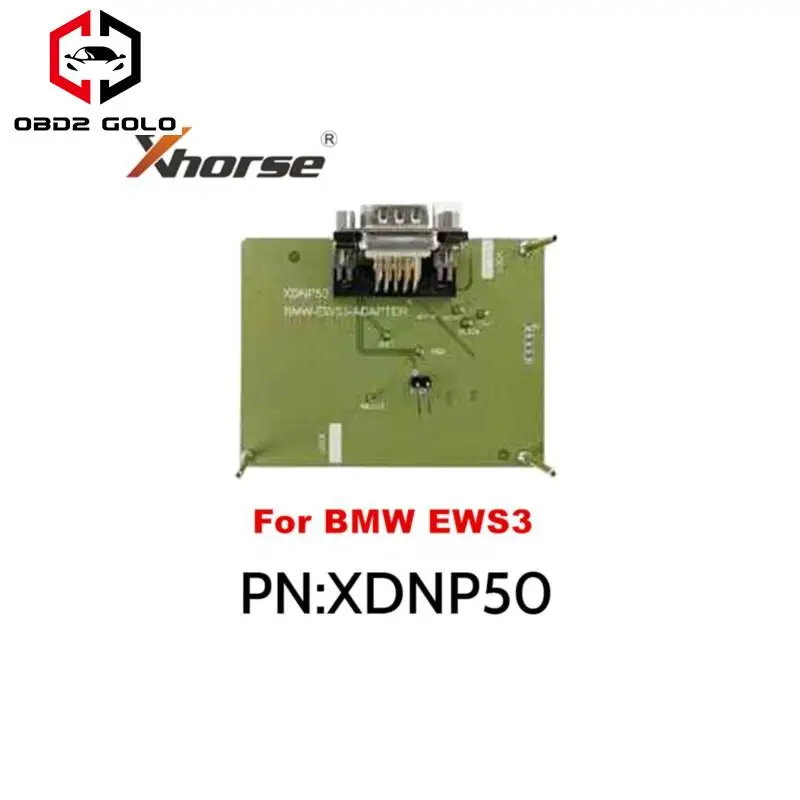 

Оригинальный адаптер Xhorse XDNP50 для BMW EWS3 для MINI Prog VVDI Key Tool Plus без пайки