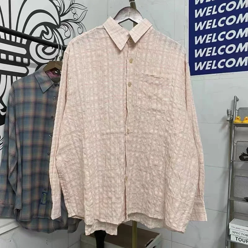 Новейшая ультратонкая рубашка нашего наследия насыщенная розовая