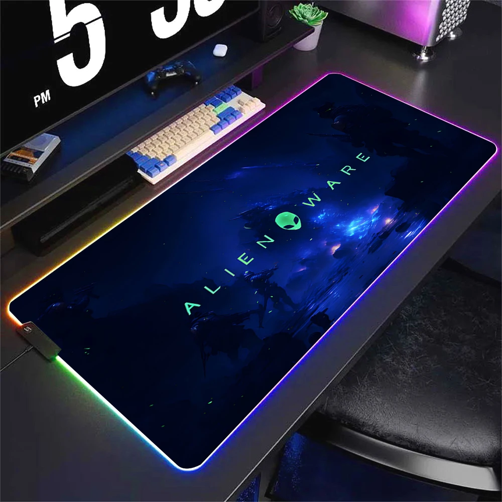 Игровой коврик для мыши RGB Alienware XXL