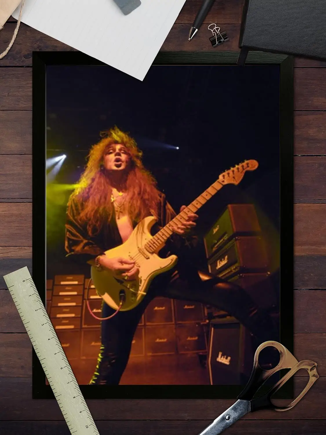 Художественный постер Yngwie Malmsteen на холсте
