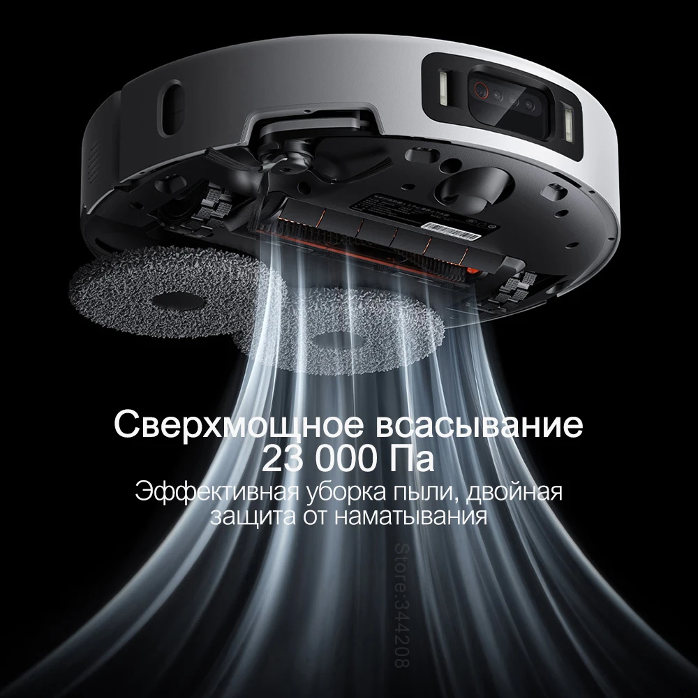 Фото Робот пылесос Xiaomi Mijia 5 Pro OMNI D21CN с камерой, видеонаблюдением, для животных, самоочисткой и уборкой по краям №3