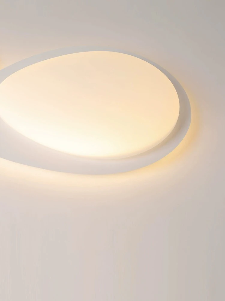 Светодиодный потолочный светильник Оригинальная лампа из дерева ореха цвет