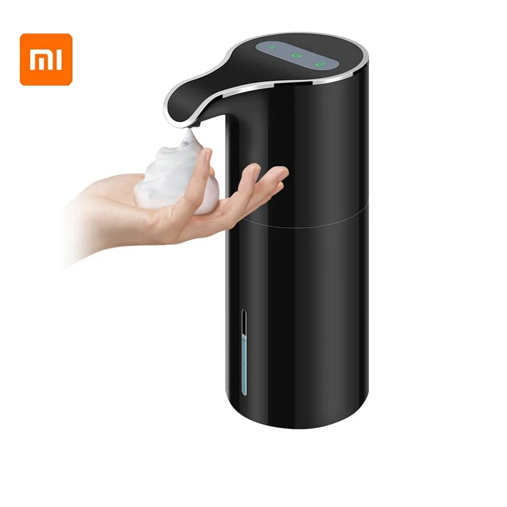 

Xiaomi Youpin 2022 Foam Soap Dispenser Automatic Touchless Soap Dispenser USB Rechargeable Electric Soap Dispenser 450ML Black