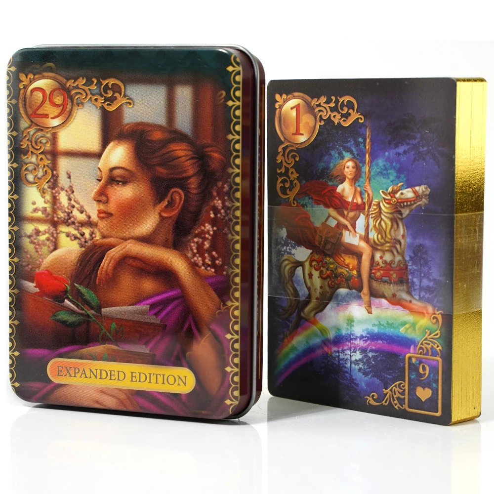 

The Sacred Self-Care Oracle The Universe Has Your Back Transform Fear To Faith Oracle Tarot Cards Metal Iron Box Tin Gilded Edge