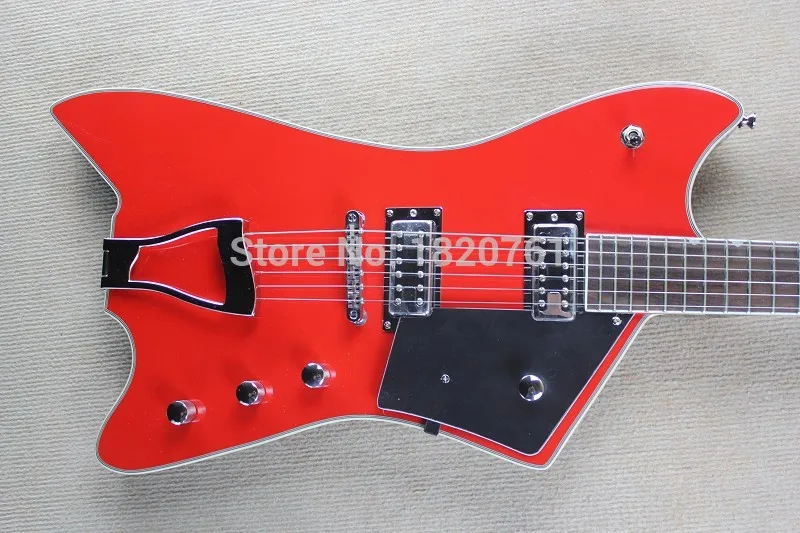 

Top quality Red guitar electric Billy Signature Grover tuner Active pickups In stock @32
