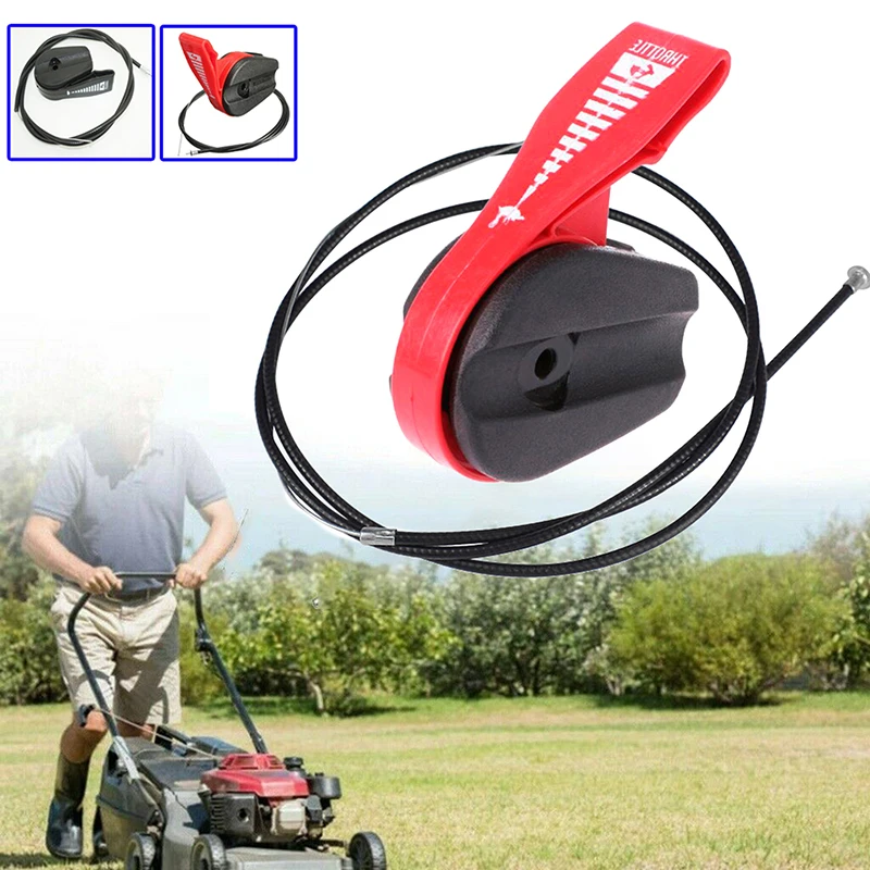 

Lawn Most Mowers Garden Switch For Universal Stroke Throttle Cable Lever Lawnmowers Lawn Handle 4 Mower Fits Kit Control Switch