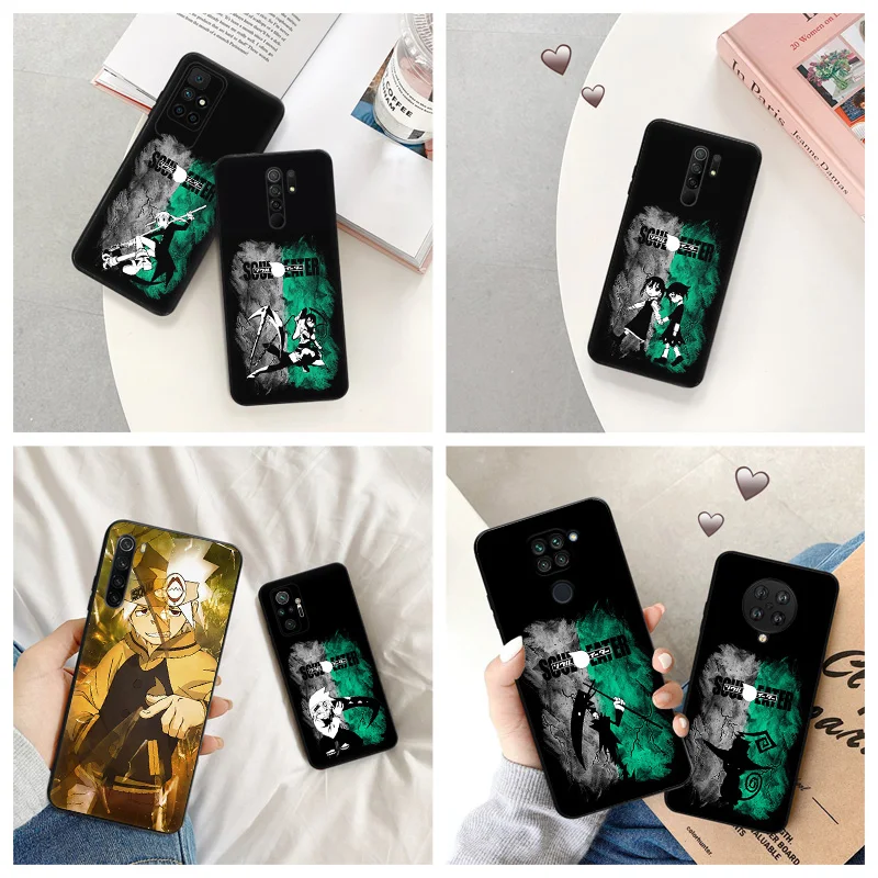 

Soul Eater Manga Silicone Black Phone Cases for Redmi Note 9 9T 9S 8T 7 8 Pro 6 6A 8A 7A 9A 9C 9i K40 K40S Soft Cover