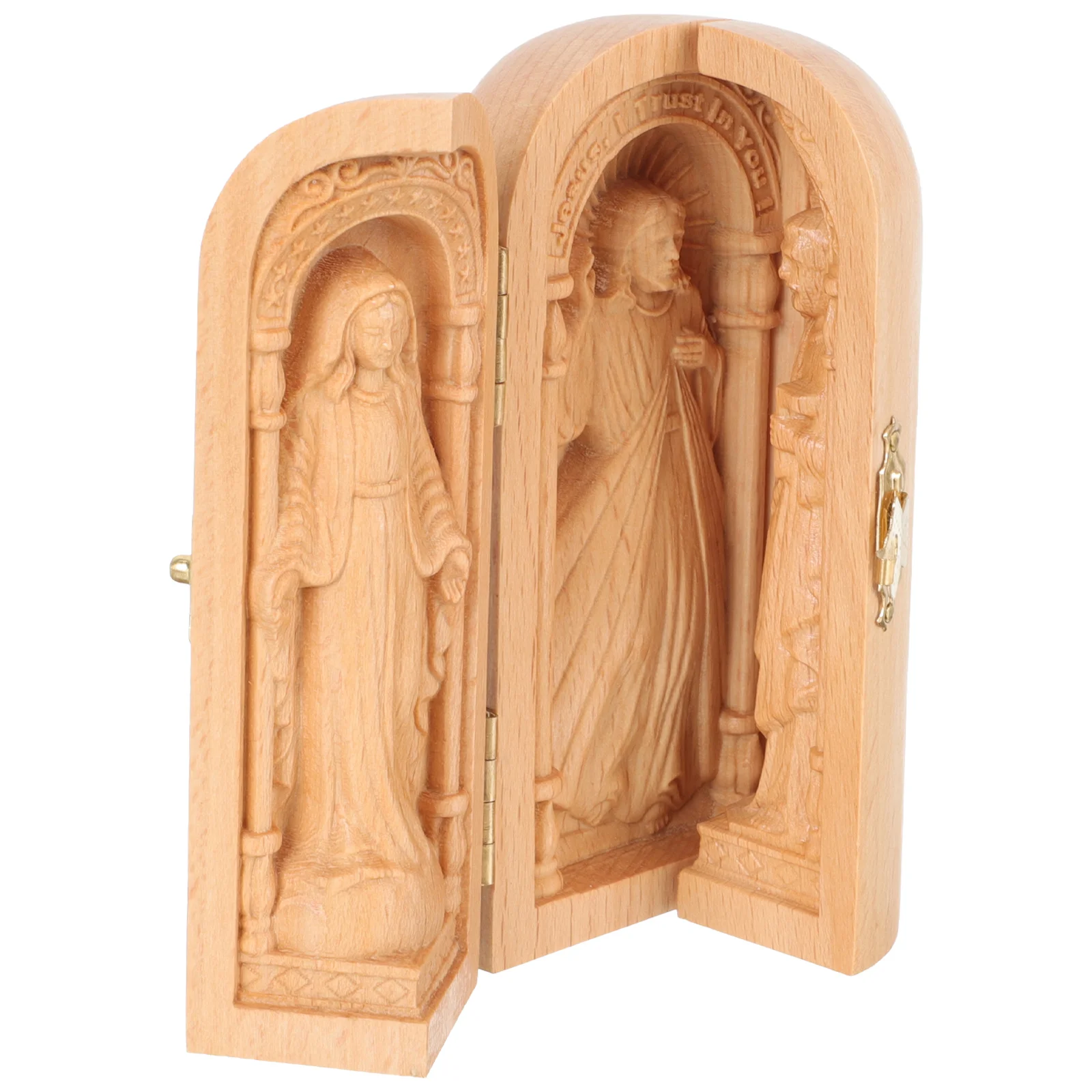 

Statue Religious Ornaments Home Decoration Wooden Catholicism Sculpture Statues